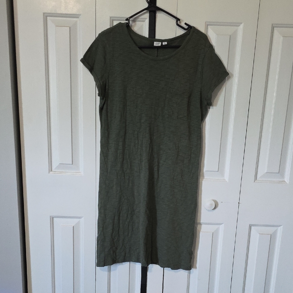 GAP Olive Green Casual Dress